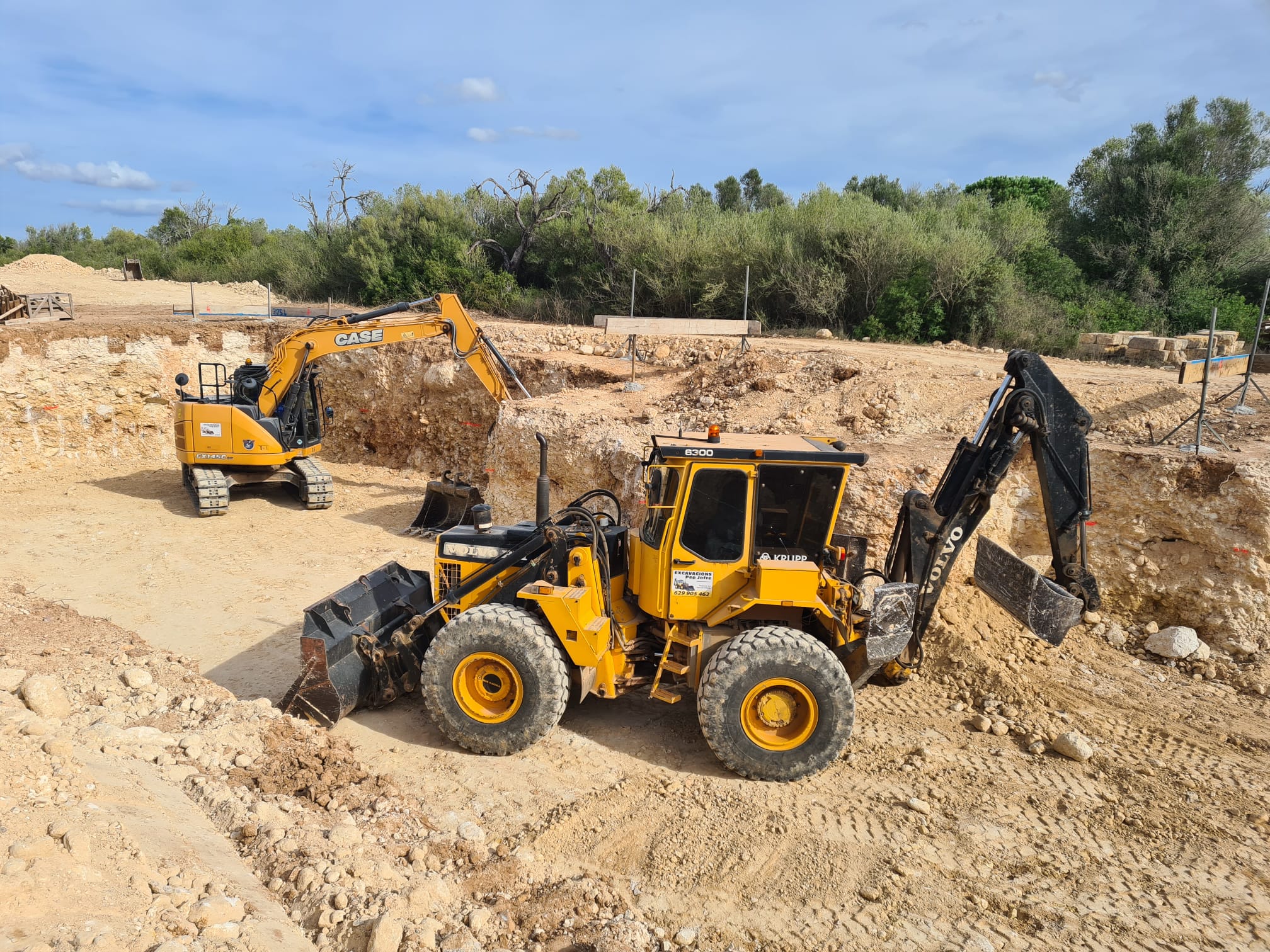 Excavacions i construcció a Mallorca